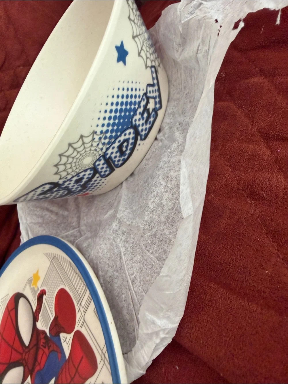 Marvel round plate